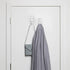 15PCS White Coat Hooks, Robe Hooks, Wall Hooks with 30 Pieces Screws for Towel, Key, Robe, and Coats