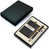 Set Custom Engraved Pen & Money Clip Wallet Gift Personalized Ballpoint Pen with Refill, Luxury Gift Box for Men