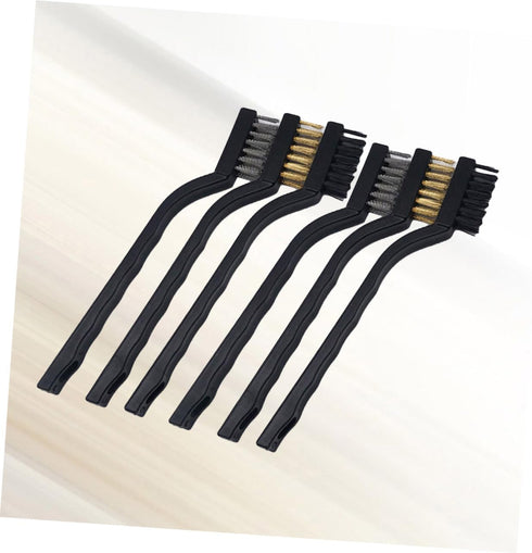 GLEAVI 12 Pcs Nylon Brush Set, Tile Brush, Grout Brush, Kitchen Cleaning Tool, 3D Printer Brush