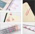 Pink Binder Clips, 380 PCS Assorted Sizes Paperclips and Rubber Bands for Files and Home Supplies