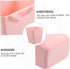 5-Piece Rolling Cart Accessories - Hanging Cup Storage for Makeup & Pens