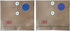 Solitary Walker 100Pcs Tamper Evident Security Labels, 2 Inch Diameter Rounds, Blue, Tamper Proof Stickers