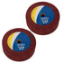 6inch Non-Woven Abrasive Grinding Flap Wheel, 240 Grit Red Nylon Fiber Scouring Pad for Rotary Tool