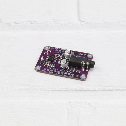 OTOTEC MCU-1334 UDA1334A I2S 3.3V-5V Module Board Stereo Decoder DAC Audio Media Player Decoder Interface Compatible