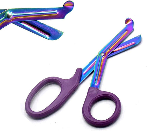 Heavy Duty Fluoride Coated Nurse Doctor Medical Paramedic Trauma Shears Scissors 7.25"
