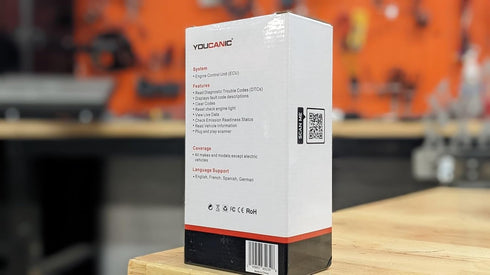 YOUCANIC OBD2 Scanner and Code Reader - Diagnose Check Engine Light, Emission Readiness, Turbo Issues - Universal