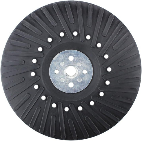 BHA Angle Grinder Ribbed Backing Pad for Resin Fiber Disc, 7" x 5/8" x 11
