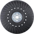 BHA Angle Grinder Ribbed Backing Pad for Resin Fiber Disc, 7" x 5/8" x 11