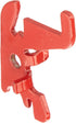 Wall Control Standard Slotted Hook Pack - Slotted Metal Pegboard Hooks for Tool Board - Red