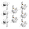 Aopin KSD301 Thermal Control Switch, Normally Closed NC 90 Degrees 250V 16A Toast Oven Thermostat - 8Pcs