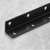 MINGFANITY 4PCS Bracket,16.7'' 1'' 2mm, L Brackets, Corner Brace Angle , Superior Stainless Steel x M, Thickness Wood