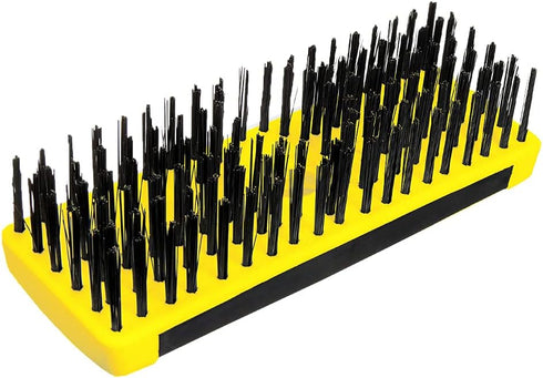 SB619 ALLWAY Soft-Grip Carbon Steel Wire Scrub Brush Block