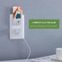Chrobak LED Night Light,Abstract Creative Pattern LED Night Light Plug into Wall with Dusk to Dawn Light Sensor White