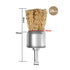 20pcs Set 1/4 Inch 1-3/1630mm ATOPLEE Brass Coated Wire Brush Wheel & Cup Brush with Round Shank,Diameter Crimped Wire