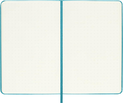 Moleskine Classic Notebook, Hard Cover, Pocket (3.5" x 5.5") Dotted, Reef Blue, 192 Pages for Note-Taking