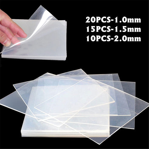 Dental Lab Splint Thermoforming Material - Soft Hard 1/1.5/2mm for Vacuum Forming