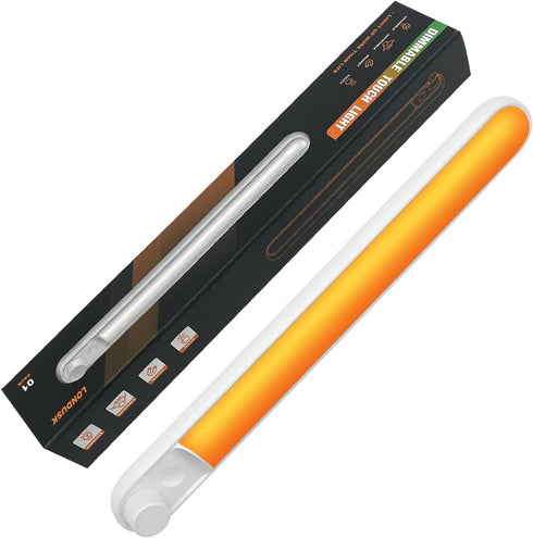 LONDUSK Dimmable Touch Light Bar Bunk Bed Lights Stick on Anywhere Amber Reading