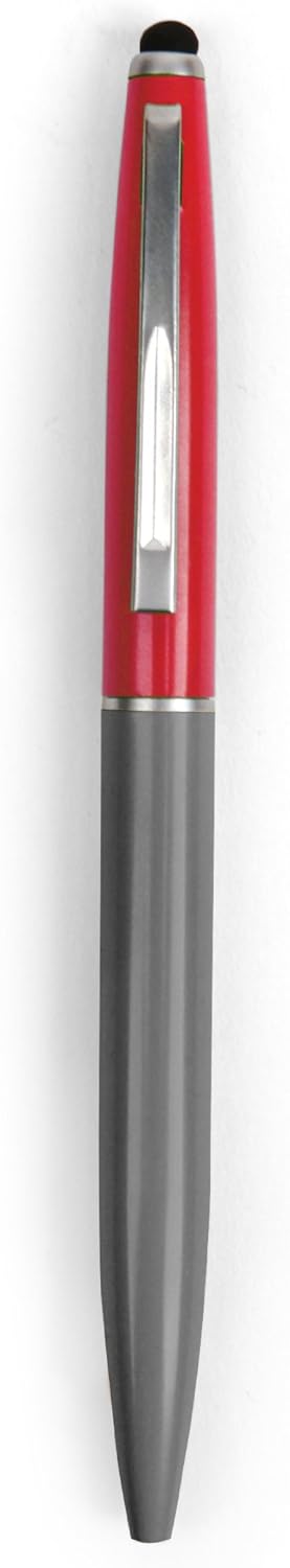 Kikkerland Retro Pen and Stylus, Assorted Colors (US40-A)
