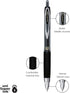 Uni-Ball Signo 207 Gel Pen 12 Pack, 0.5mm, Black, Writing Instrument