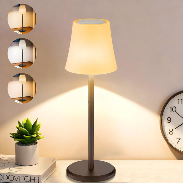 Unique New Wireless Wine Bottle Lamp Dimmable Rechargeable 3 Color&RGB LED Desk