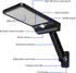 Aqonsie Solar Lights Outdoor, 56LED, 180 Adjustable Angle Security Night Light with Remote Control & 3 Lighting Modes