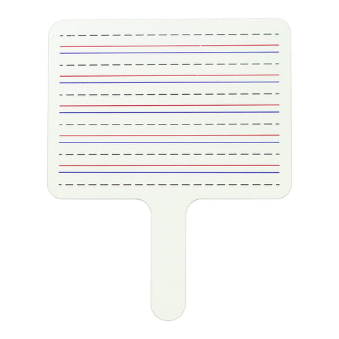 C-Line Two-Sided Dry Erase Answer Paddle for Classroom Use