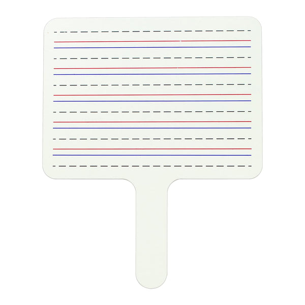 C-Line Two-Sided Dry Erase Answer Paddle for Classroom Use