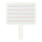 C-Line Two-Sided Dry Erase Answer Paddle for Classroom Use