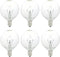 Snnalosses 40W Light Bulbs,Wax Warmer Bulbs,E12 Candelabra Base 120 Volt Round Light Bulbs