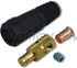 RIVERWELD TIG Welding Cable Panel Connector-plug DKJ35-50, 315Amp Dinse Quick Fitting 2pcs
