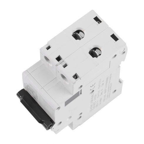 1pc 250V Solar Din Rail Circuit Breaker 16A/32A/63A for Solar Panels Grid System and Other DC Systems (16A)