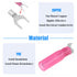 Glarks 50pcs 22-16 Gauge #10 Heat Shrink Fork Connectors Electrical Insulated Fork Crimp Terminals Connectors