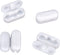 BBTO 30 Pack Chain Connectors Roller Shade Beaded Connector Plastic Replacement Clips for Window (White)