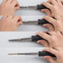 12 Pack Torx Head Screwdriver Bit Set, DanziX 1/4 inch Hex Shank T5-T40 S2 Steel Security Tamper Proof Tool Kit