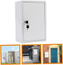 Mailbox Package Lockable Outdoor Plastic Milk Box for Wall Mounted Fresh Dairy Holder Decorative and Functional Design