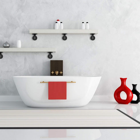 1/2" (2, 6*6"(15*15cm)) Pipe Shelf BracketWall Mounted Floating Shelf Bracket, Steam Punk Decor Hanging Wall Metal