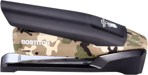 Bostitch Office Metal Spring Powered Stapler, One Finger, Supports Wounded Warrior Project, Camouflage (INP28-WW) by Bostitch
