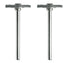 Dremel 428-02 Carbon Steel Brushes, 3/4" Diameter - 2 Pack