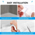 Bath & Kitchen Caulk Tape Sealant Strip, PVC Self Adhesive Tub and Wall Sealing Tape, 2PC