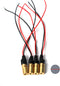 650nm Red Light Laser Module Industrial Adjustable Focal Length (6mm-Line-4packs)