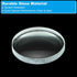 PATIKIL 3 Pack Double Concave Lens, 3" (75mm) Focal Length, 30mm Diameter, 4mm Height, Clear Glass