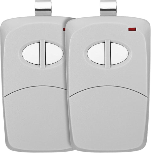 Kingdder 2 Pcs 2 Channel Gate Opener Remote Compatible with Multicode Linear MCS412001