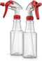 Bar5F Empty Plastic Spray Bottles 16-Ounce BPA-Free Food Grade Crystal Clear M-Series