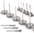 Mesee 45Pcs Steel Wire Brushes Wheels Set with 1/8" Shank Polishing Wire Wheel Cup Pen Brush Accessories Kit Fit Rotary Tool for Buffing Cleaning Grinding Removal Rust Corrosion Paint