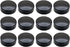 38mm Poly Seal Screw Caps, Bag of 12 (fits most 1/2 & 1 gallon jugs)