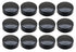 4340AX12 38mm Poly Seal Screw Caps, Fits Most 1/2 & 1 Gallon Jugs, Bag of 12
