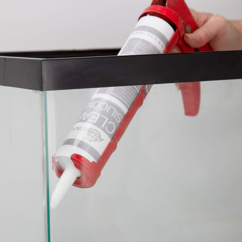 Aquascape 82000 Clear Silicone Sealant Safe for Fish and Plants, 10.1-Ounce Caulk Tube by Aquascape