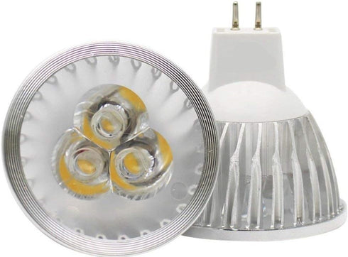 MR16 LED Bulbs MR16 3W LED Warm White Light Bulbs GU5.3 MR16 LED Bulbs 12V 3W LED Spotlight Bulbs for for Landscape Recessed Track Lighting,20W Halogen Equivalent,Pack of 10 by K JINGKELAI