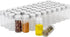 30Pcs 10ml Glass Vials with Aluminium Cap, Small Clear Sample Bottles with Screw Caps