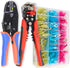 HKS Crimping Tool for Heat Shrink Connectors with 280PCS Marine Grade Heat Shrink Connectors